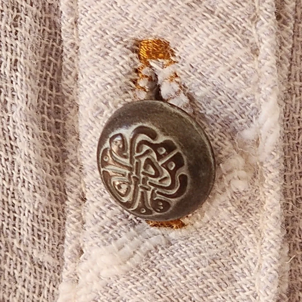 Soft‎ surroundings Tunic Medium Gauze Lace Floral Embroidered Romantic Lagenlook - Picture 5 of 10